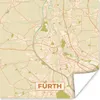 MuchoWow® Poster Fürth - Karte - Stadtplan - Vintage - Produktbild-Vorschau 1