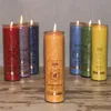 yogabox Chakra Kerze - orange 20 x 6,5 cm Produktbild-Vorschau 4