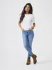Solo Damen Jeans 15181934 Denim blu medio Anteprima dell’immagine prodotto 8