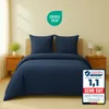 Komfortec Premium Bettwäsche 240x220 cm Bettbezug + 80x80 Produktbild-Vorschau 1