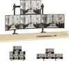 HFTEK MS424C-N Monitorhalterung für 4 Monitore 15-27 Zoll Produktbild-Vorschau 5