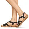 Rieker Morokko Damenschuhe Sandalen Flach Sandale Schwarz Produktbild-Vorschau 35