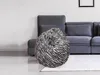 Sackpouf mit Zebra-Muster, schwarz-weiß, Maße 80 x 120 x 80 Produktbild-Vorschau 4