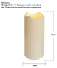 Candela LED Best Season in plastica con sensore luminoso, Anteprima dell’immagine prodotto 9