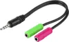 Kopfhörer / Headset Adapter 3,5 mm, 0,1m (45499) Produktbild-Vorschau 1