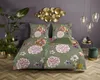 Duvet cover Descanso 155x220 + 1* 80x80 cm - flowers Produktbild-Vorschau 7