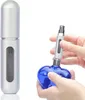 Cestovný rozprašovač parfému 5 ml strieborný Náhľad obrázku produktu 5