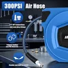 Enrouleur de tuyau à air comprimé 15 m + 2 m Anti Twist, Voir les images du produit 9