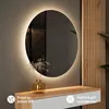 Wandspiegel NOVA rund 80 cm mit LED Beleuchtung Produktbild-Vorschau 3