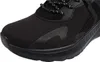 A close-up view of the toe area of a black Skechers Bobs Squad Chaos sneaker. Produktbild-Vorschau