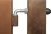 Gartentür Zauntür Gartentor 160 cm Rost Hoftor Hoftür Produktbild-Vorschau 4