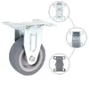 vidaXL Roulettes fixes 4 pcs. 50 mm Voir les images du produit 2