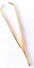 A pair of golden tweezers on a white background. Podgląd zdjęcia produktu