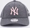 New York Yankees Cap, Tech-Jersey, New Era, 9FORTY, grau Produktbild-Vorschau 6