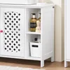 SoBuy Waschbeckenunterschrank Badezimmerschrank mit 2 Türen Produktbild-Vorschau 10