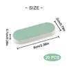20 Stück 6 x 2 cm rechteckiger Kunststoff-Polierstab, Produktbild-Vorschau 2