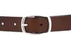 MUSTANG Leder Gürtel Leather Belt 3.0 W85 Baileys braun Produktbild-Vorschau 2