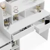 Coiffeuse Vicco Anja Blanc 139.8cm, Model 41282 Voir les images du produit 6