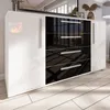 Marlux Meble Kommode R2 mit 2 Türen und 4 Schubladen 160 cm Produktbild-Vorschau 5