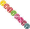 ORION Distintivo per bicchieri citrus 8 pezzi, silicone Anteprima dell’immagine prodotto 7