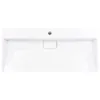 vidaXL Waschbecken 100 x 46 x 11 cm Mineralguss/Marmorguss Produktbild-Vorschau 5