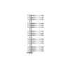 LuxeBath Designové koupelnové otopné těleso, 500x1200 mm, Náhled obrázku produktu 2