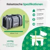 Gopets Tragetasche Hund & Katze – Reisetasche – geeignet Produktbild-Vorschau 2