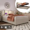 okwish Polsterbett 90x200cm, Einzelbett-Leselampe mit Produktbild-Vorschau 2