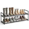 SONGMICS Schuhregal 2 Ablagen Schuhständer 92 x 30x 33 cm Produktbild-Vorschau 7