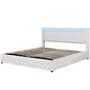 STILVORA Polsterbett 180x200cm mit LED-Beleuchtung, Produktbild-Vorschau 9