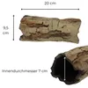 Aquarium Deko Höhle Röhre Reptilien Wurzel Ast Holz Produktbild-Vorschau 2