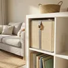 Zestaw 2 koszyków do przechowywania Relaxdays, bambus i Podgląd zdjęcia produktu 5