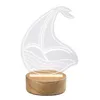Rabalux 76001AKALI, Leichte Dekorationsfigur, Transparent, Produktbild-Vorschau 1