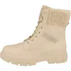 A single beige boot is shown from the side against a white background. Produktbild-Vorschau