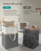 SONGMICS Wäschekorb, 2er Set, 110 L Wäschesammler ffaltbar, Produktbild-Vorschau 4