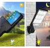 Lampa latarnia solarna uliczna led cob z czujnikiem ruchu Podgląd zdjęcia produktu 4