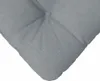 vidaXL Vankúš na sedenie 4 ks Svetlosivá 45 x 45 x 12 cm Náhľad obrázku produktu 8