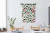 MuchoWow® Wandteppich Wandbehang Pflanzen - Beeren - Muster Produktbild-Vorschau 3