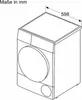 Bosch Série 4 WTH83004 Sèche-linge à pompe à chaleur, 8 kg, Voir les images du produit 16
