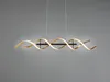 Trio - Hängelampe SEQUENCE - Gold - 0x0x150 cm Produktbild-Vorschau 3