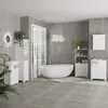 kleankin Badezimmerschrank Badschrank mit 3 offenen Produktbild-Vorschau 18