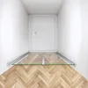 AICA Falttür Scharniertur 95x195cm，6mm NANO Produktbild-Vorschau 3