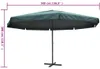 vidaXL Ombrellone verde alluminio 500 cm Anteprima dell’immagine prodotto 4
