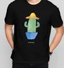 Mr. & Mrs. Panda Größe L T-Shirt Kaktus Hut - Schwarz - Produktbild-Vorschau 4