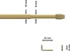 Interdeco Vitragestangen mit Klebehaken / ausziehbare Produktbild-Vorschau 4