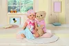 BABY born Bär mit pinkem Strampler, Teddybär Kuscheltier Produktbild-Vorschau 7