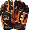 Wilson Adult NFL Stretch Fit Gloves Team Cincinnati Bengals Produktbild-Vorschau 1