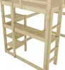 MODFU Hochbett 140 X 200 cm mit Rausfallschutz, Etagenbett Produktbild-Vorschau 5