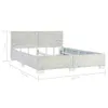 The Living Store Bettgestell Grau Natur Rattan 140 x 200 cm Produktbild-Vorschau 8