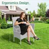 Ensemble de meubles de jardin 4 pièces Pour usage extérieur Voir les images du produit 4